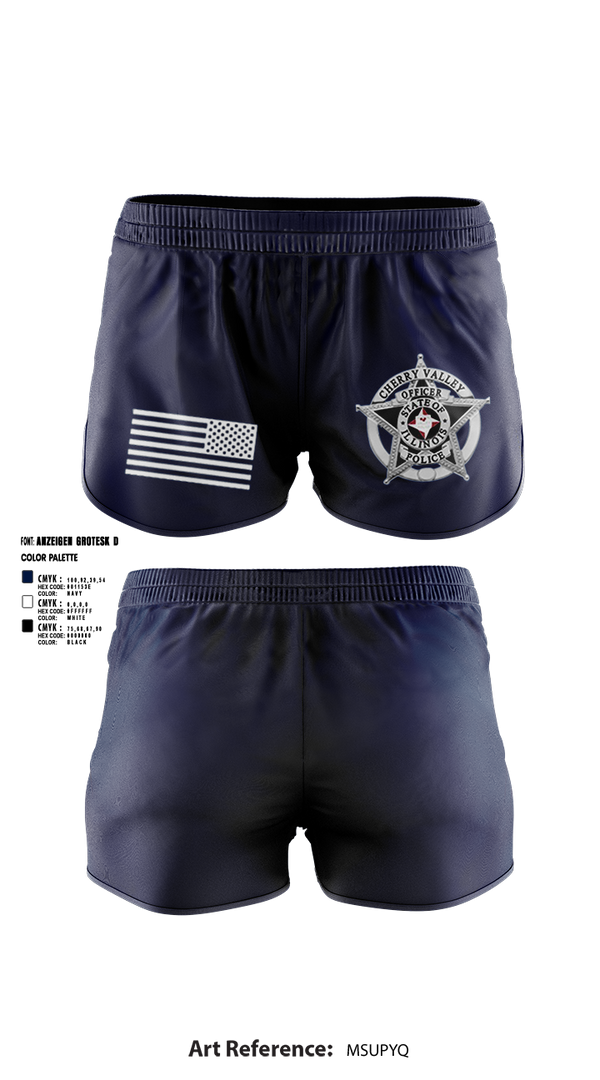 Ranger Panties, Cherry Valley Police Department, , Teamtime, Team time, sublimation, custom sports apparel, team uniforms, spirit wear, spiritwear, sports uniforms, custom shirts, team store, custom team store, fundraiser sports, apparel fundraiser