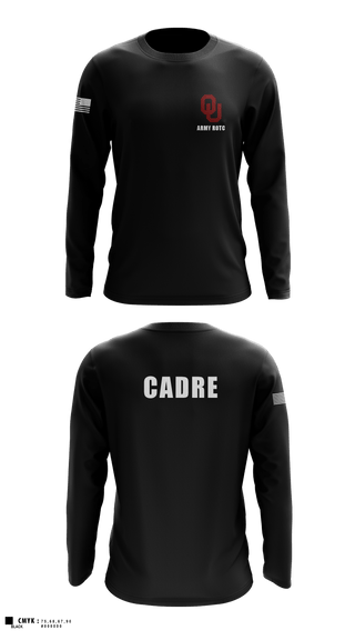 Long Sleeve Performance Shirt, OU Army ROTC, Army, Teamtime, Team time, sublimation, custom sports apparel, team uniforms, spirit wear, spiritwear, sports uniforms, custom shirts, team store, custom team store, fundraiser sports, apparel fundraiser