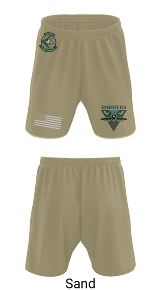 Athletic Shorts With Pockets, VA-165 Boomers, , Teamtime, Team time, sublimation, custom sports apparel, team uniforms, spirit wear, spiritwear, sports uniforms, custom shirts, team store, custom team store, fundraiser sports, apparel fundraiser