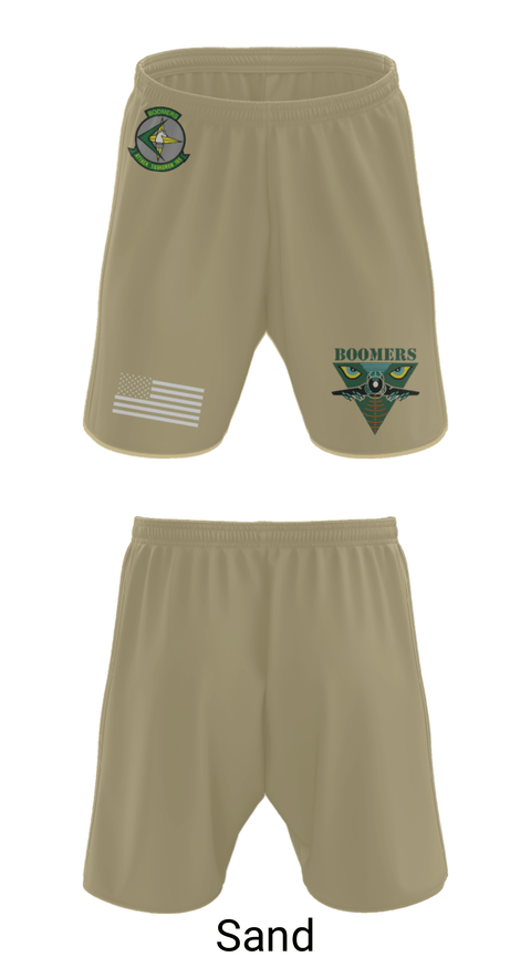 Athletic Shorts With Pockets, VA-165 Boomers, , Teamtime, Team time, sublimation, custom sports apparel, team uniforms, spirit wear, spiritwear, sports uniforms, custom shirts, team store, custom team store, fundraiser sports, apparel fundraiser