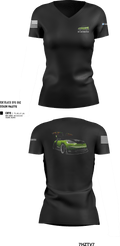 EV Autostyle 56897725 Women's Short Sleeve V-neck Shirt - 29