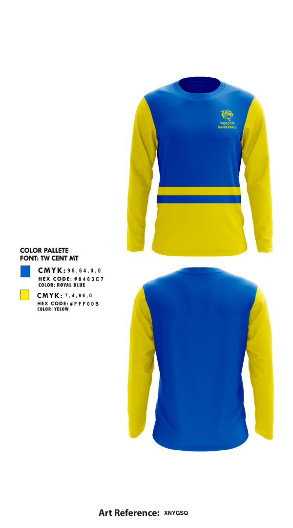 Long Sleeve Performance Shirt, East Peoria Central Wildcats, Men's Basketball, Teamtime, Team time, sublimation, custom sports apparel, team uniforms, spirit wear, spiritwear, sports uniforms, custom shirts, team store, custom team store, fundraiser sports, apparel fundraiser