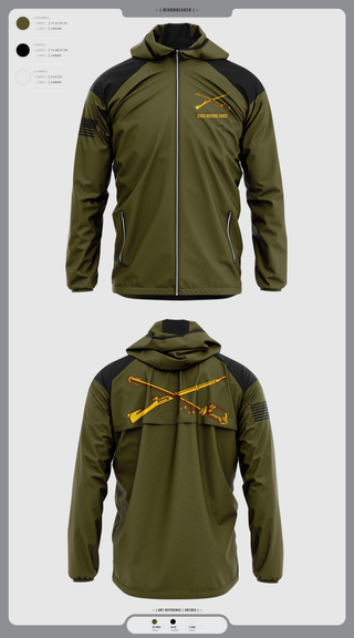 Windbreaker, State Defense Force, Army, Teamtime, Team time, sublimation, custom sports apparel, team uniforms, spirit wear, spiritwear, sports uniforms, custom shirts, team store, custom team store, fundraiser sports, apparel fundraiser