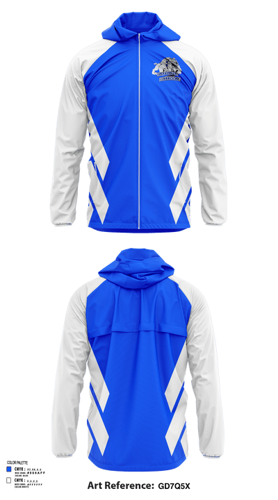 Safford High School Soccer 85483946 Windbreaker - 130