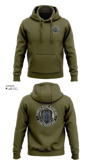 Hoodie, Overwatch Defense International, , Teamtime, Team time, sublimation, custom sports apparel, team uniforms, spirit wear, spiritwear, sports uniforms, custom shirts, team store, custom team store, fundraiser sports, apparel fundraiser