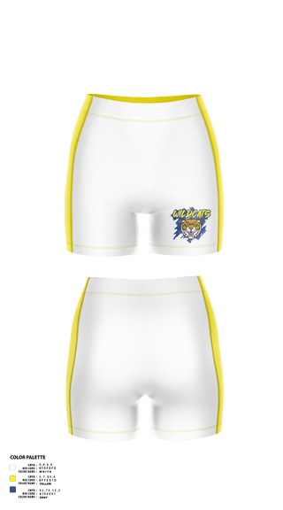Womens Shorts, Wildcats Volleyball, Women's Volleyball, Teamtime, Team time, sublimation, custom sports apparel, team uniforms, spirit wear, spiritwear, sports uniforms, custom shirts, team store, custom team store, fundraiser sports, apparel fundraiser
