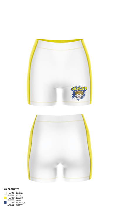 Wildcats Volleyball 38571110 Women's Shorts - 40