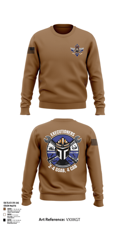 E 2-4 GSAB 63928011 Crew Neck Sweatshirt - 125