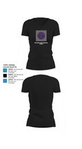 Pro Holmes Sports Basketball Academy 18738195 Women's Short Sleeve V-neck Shirt - 37