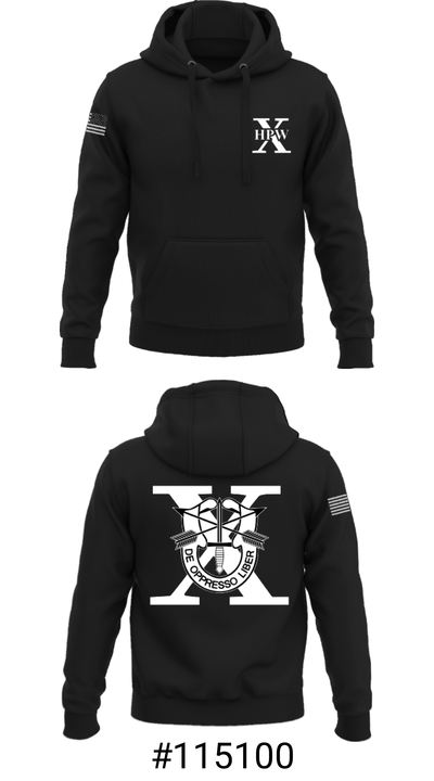 10th Special Forces HPW 55640979 Hoodie - 17