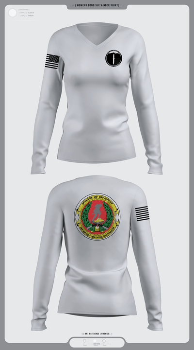 IMC 23802976 Women's Long Sleeve V-neck Shirt - 5