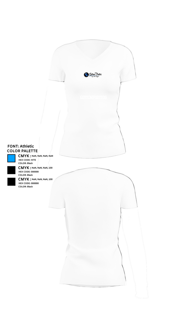 Womens Short Sleeve Vneck Shirt, Gotemphotos, , Teamtime, Team time, sublimation, custom sports apparel, team uniforms, spirit wear, spiritwear, sports uniforms, custom shirts, team store, custom team store, fundraiser sports, apparel fundraiser