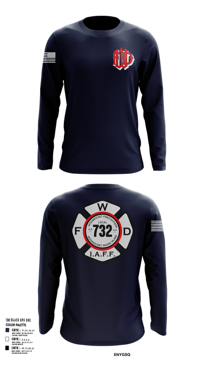 Woonsocket 46977147 Long Sleeve Performance Shirt 125