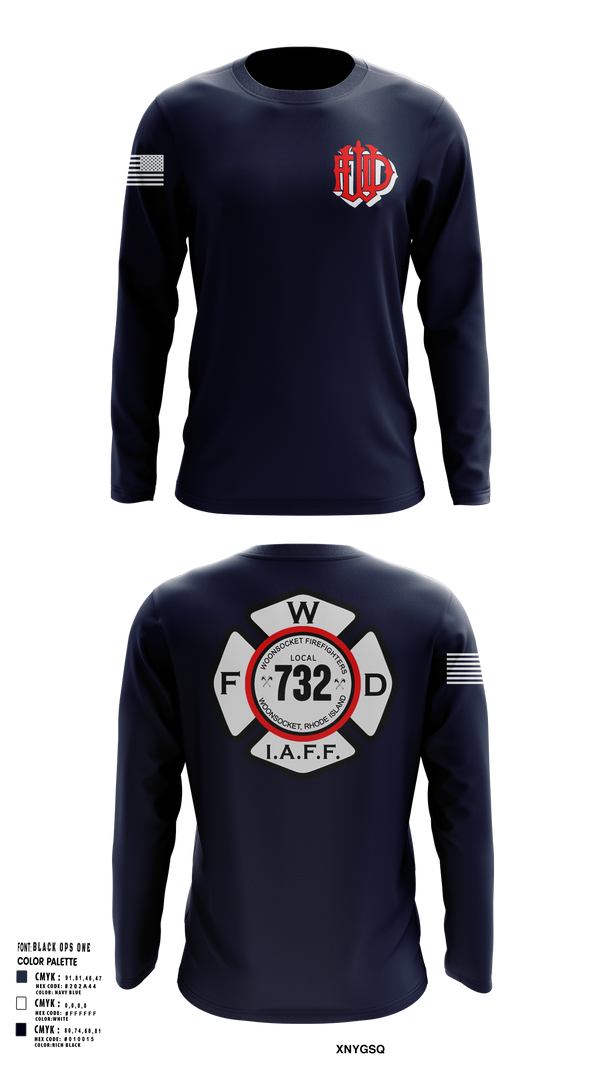 Long Sleeve Performance Shirt, Woonsocket, Fire Department, Teamtime, Team time, sublimation, custom sports apparel, team uniforms, spirit wear, spiritwear, sports uniforms, custom shirts, team store, custom team store, fundraiser sports, apparel fundraiser