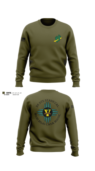 Crew Neck Sweatshirt, 26 Stan Eval, Air Force, Teamtime, Team time, sublimation, custom sports apparel, team uniforms, spirit wear, spiritwear, sports uniforms, custom shirts, team store, custom team store, fundraiser sports, apparel fundraiser