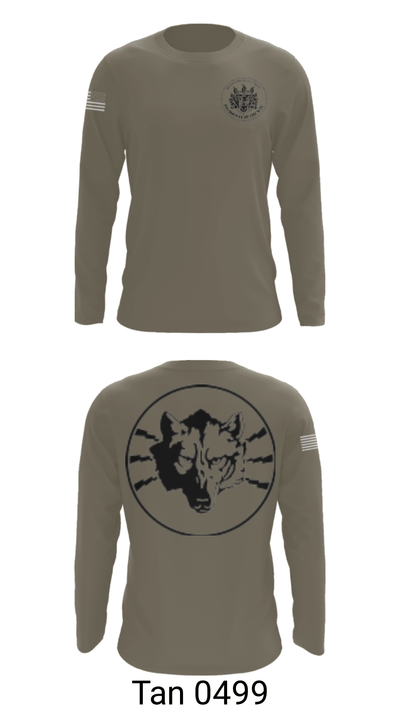 Wolves, Bravo, 305th MI 94376835 Long Sleeve Performance Shirt - 37