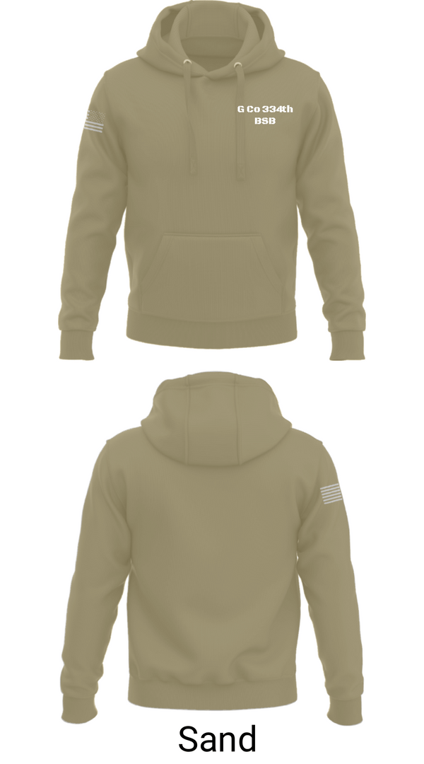 Hoodie, G Co 334th BSB, National Guard, Teamtime, Team time, sublimation, custom sports apparel, team uniforms, spirit wear, spiritwear, sports uniforms, custom shirts, team store, custom team store, fundraiser sports, apparel fundraiser