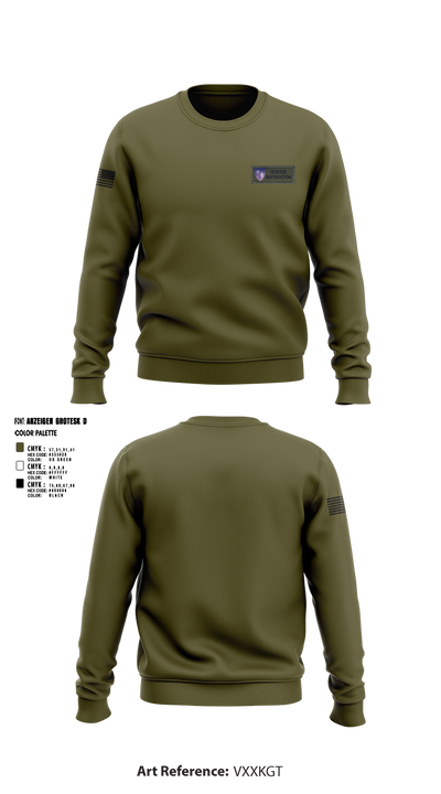 NATO Winter Instructor Course 70603396 Crew Neck Sweatshirt - 1