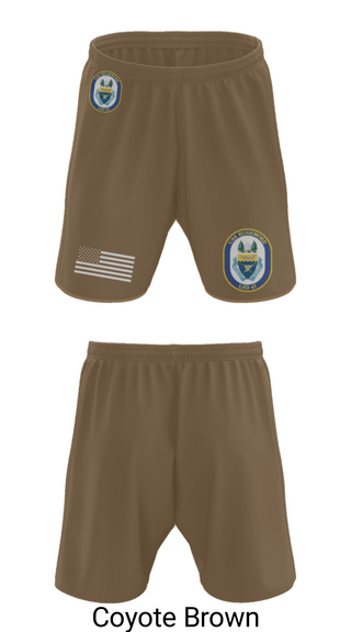 Athletic Shorts With Pockets, USS RUSHMORE, Navy, Teamtime, Team time, sublimation, custom sports apparel, team uniforms, spirit wear, spiritwear, sports uniforms, custom shirts, team store, custom team store, fundraiser sports, apparel fundraiser