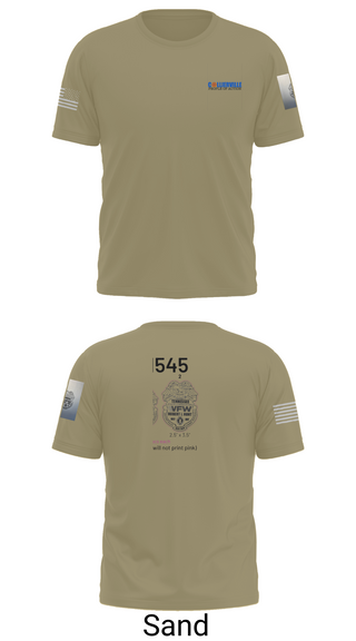 Short Sleeve Performance Shirt, TN VFW, Army, Teamtime, Team time, sublimation, custom sports apparel, team uniforms, spirit wear, spiritwear, sports uniforms, custom shirts, team store, custom team store, fundraiser sports, apparel fundraiser