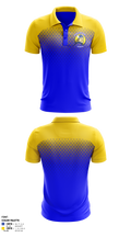 Parsons High School Swimming 23656588 Short Sleeve Performance Polo - 1