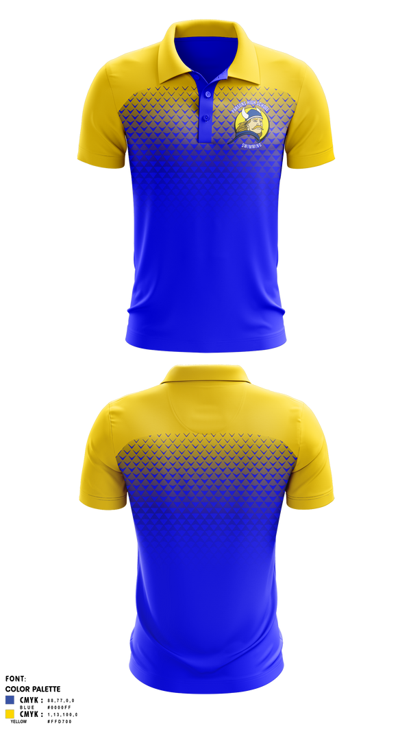 Short Sleeve Performance Polo, Parsons High School Swimming, Swimming, Teamtime, Team time, sublimation, custom sports apparel, team uniforms, spirit wear, spiritwear, sports uniforms, custom shirts, team store, custom team store, fundraiser sports, apparel fundraiser