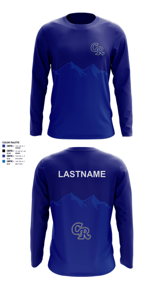 Long Sleeve Performance Shirt, Rocky Top MSTeam Fishman, Spirit Store, Teamtime, Team time, sublimation, custom sports apparel, team uniforms, spirit wear, spiritwear, sports uniforms, custom shirts, team store, custom team store, fundraiser sports, apparel fundraiser
