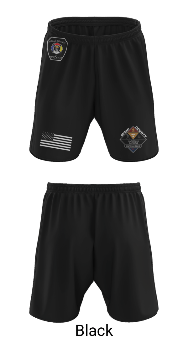Athletic Shorts With Pockets, Miami County Hazmat, , Teamtime, Team time, sublimation, custom sports apparel, team uniforms, spirit wear, spiritwear, sports uniforms, custom shirts, team store, custom team store, fundraiser sports, apparel fundraiser