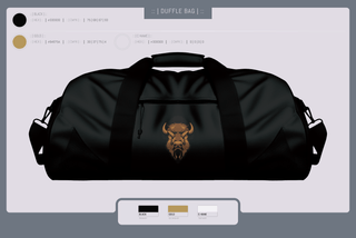 Duffle Bag, Hugo Buffaloes Tennis, Tennis, Teamtime, Team time, sublimation, custom sports apparel, team uniforms, spirit wear, spiritwear, sports uniforms, custom shirts, team store, custom team store, fundraiser sports, apparel fundraiser