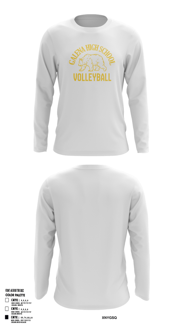 Long Sleeve Performance Shirt, Galena High School Volleyball, Women's Volleyball, Teamtime, Team time, sublimation, custom sports apparel, team uniforms, spirit wear, spiritwear, sports uniforms, custom shirts, team store, custom team store, fundraiser sports, apparel fundraiser