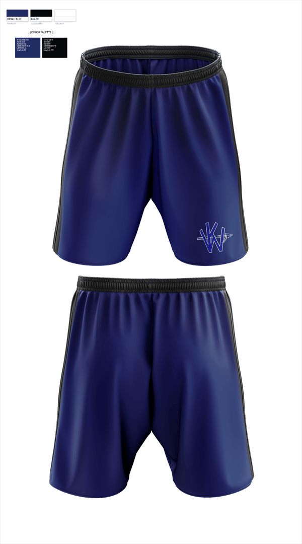 Athletic Shorts With Pockets, Ketchum Warriors, Football, Teamtime, Team time, sublimation, custom sports apparel, team uniforms, spirit wear, spiritwear, sports uniforms, custom shirts, team store, custom team store, fundraiser sports, apparel fundraiser
