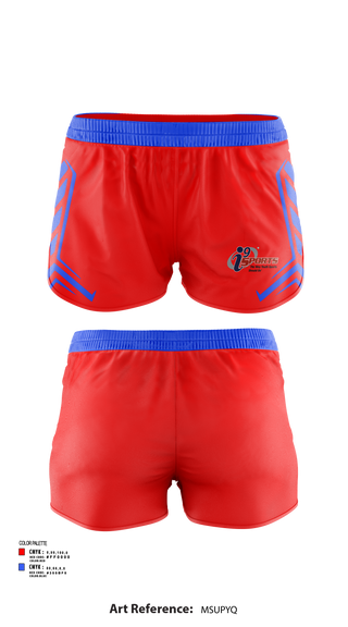 Womens Shorts, i9 Sports of North Mecklenburg/South Iredell, Spirit Store, Teamtime, Team time, sublimation, custom sports apparel, team uniforms, spirit wear, spiritwear, sports uniforms, custom shirts, team store, custom team store, fundraiser sports, apparel fundraiser