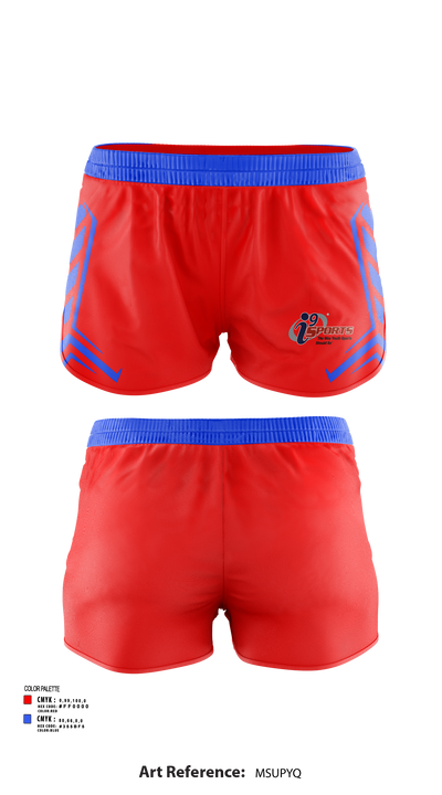 i9 Sports of North Mecklenburg/South Iredell 39583391 Women's Shorts - 102