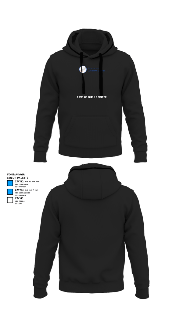 Hoodie, Lucienne Daniel Fondation, , Teamtime, Team time, sublimation, custom sports apparel, team uniforms, spirit wear, spiritwear, sports uniforms, custom shirts, team store, custom team store, fundraiser sports, apparel fundraiser