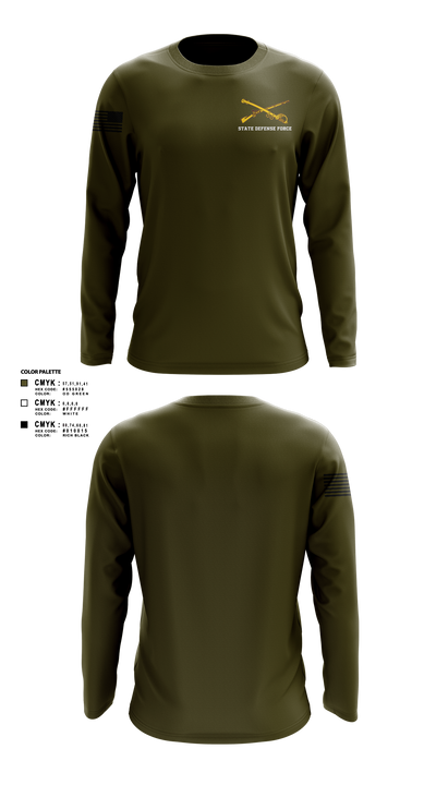 Airborne Long Sleeve Performance Shirt 1