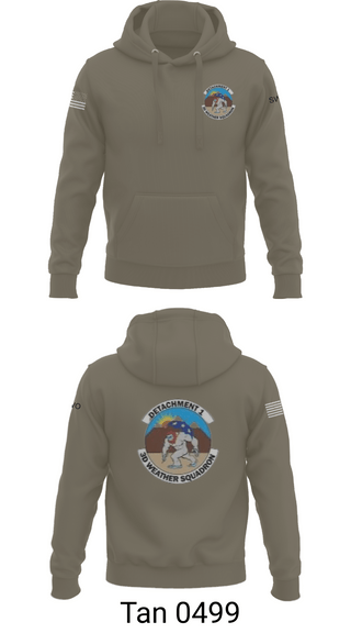 Hoodie, Detachment 1, 3rd Combat Weather Sqd, Air Force, Teamtime, Team time, sublimation, custom sports apparel, team uniforms, spirit wear, spiritwear, sports uniforms, custom shirts, team store, custom team store, fundraiser sports, apparel fundraiser