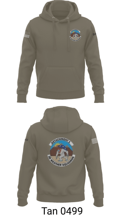 Detachment 1, 3rd Combat Weather Sqd 68533105 Hoodie - 78