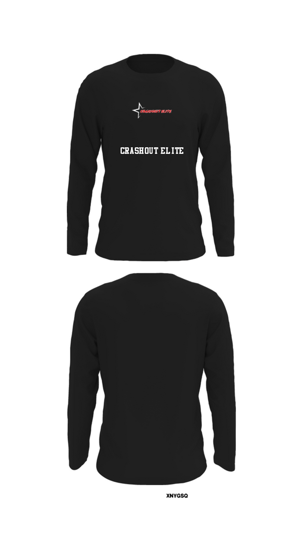 Long Sleeve Performance Shirt, Crashout elite, Men's Basketball, Teamtime, Team time, sublimation, custom sports apparel, team uniforms, spirit wear, spiritwear, sports uniforms, custom shirts, team store, custom team store, fundraiser sports, apparel fundraiser