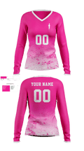 Dig This! Volleyball Club 2848654 Women's Long Sleeve V-neck Shirt - 1