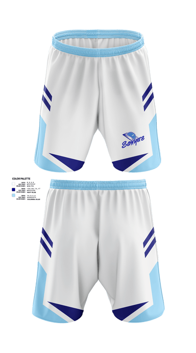 Saugerties High School Golf 90540515 Athletic Shorts With Pockets - 41