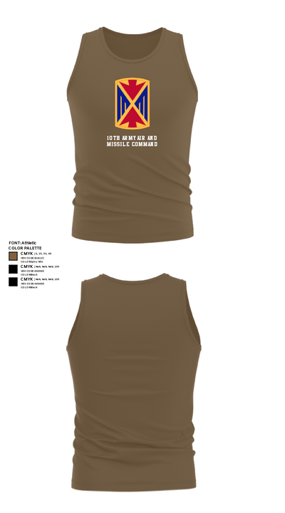 10th Army Air and Missile Command 85697191 Tank Top - 19
