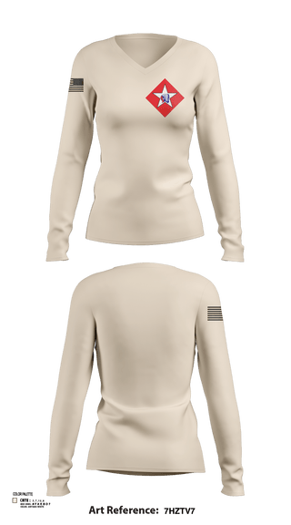 Womens Long Sleeve Vneck Shirt 1, 1/6, Marines, Teamtime, Team time, sublimation, custom sports apparel, team uniforms, spirit wear, spiritwear, sports uniforms, custom shirts, team store, custom team store, fundraiser sports, apparel fundraiser
