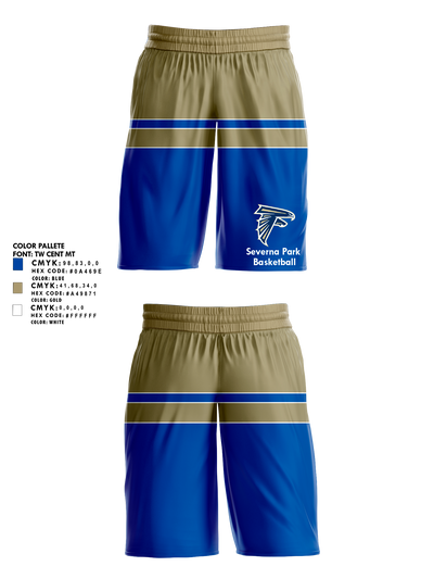 Severna Park High School Basketball 70217438 Mens Basketball Shorts 1