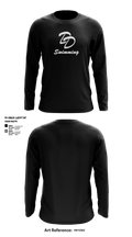 David Douglas High School Swimming 22345168 Long Sleeve Performance Shirt - 4