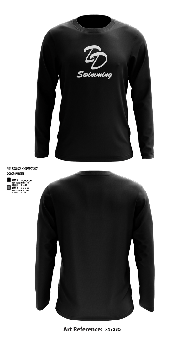 Long Sleeve Performance Shirt, David Douglas High School Swimming, Swimming, Teamtime, Team time, sublimation, custom sports apparel, team uniforms, spirit wear, spiritwear, sports uniforms, custom shirts, team store, custom team store, fundraiser sports, apparel fundraiser