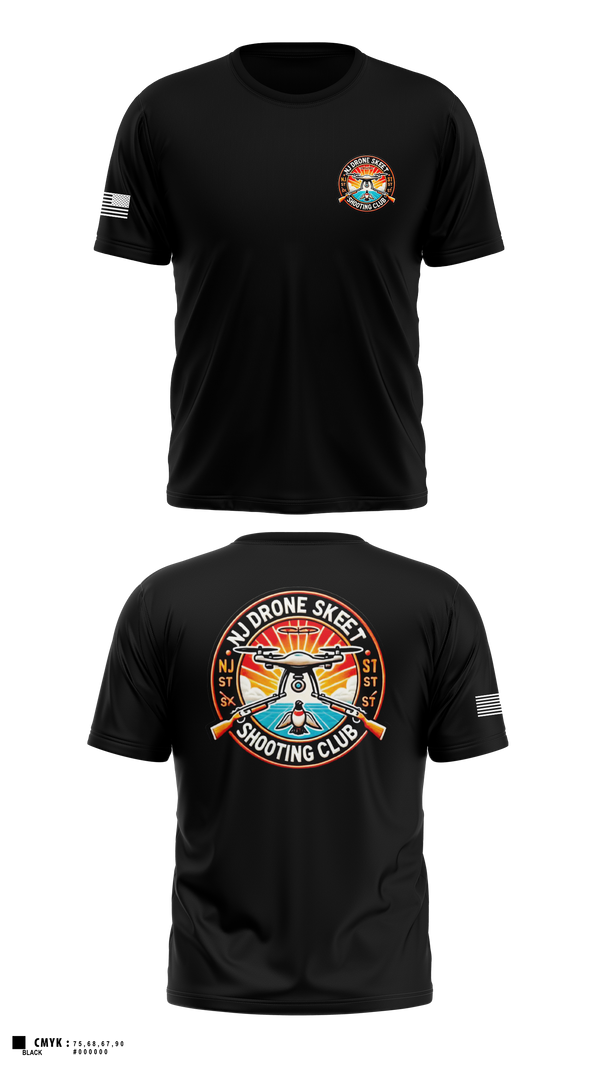 Old School Cotton Feel Shirt, New Jersey State Police, Police, Teamtime, Team time, sublimation, custom sports apparel, team uniforms, spirit wear, spiritwear, sports uniforms, custom shirts, team store, custom team store, fundraiser sports, apparel fundraiser