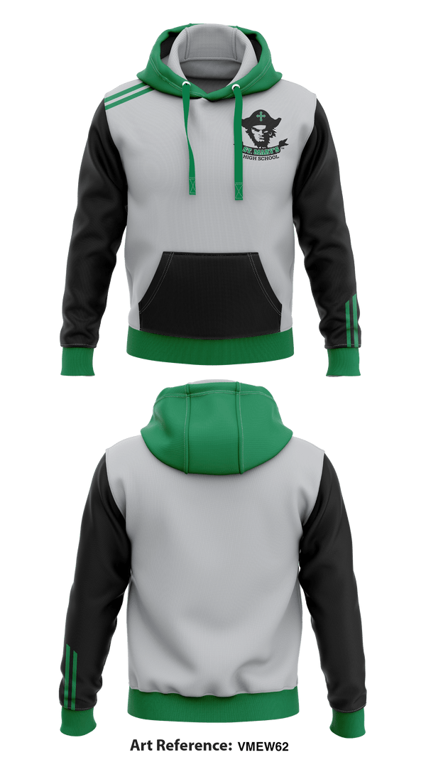 Hoodie, Saint Mary's High School Basketball, Women's Basketball, Teamtime, Team time, sublimation, custom sports apparel, team uniforms, spirit wear, spiritwear, sports uniforms, custom shirts, team store, custom team store, fundraiser sports, apparel fundraiser