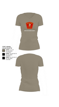 Boston Fire Department Engine 55 92329378 Women's Short Sleeve V-neck Shirt - 64