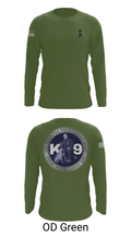 Los Alamitos Police K9 92789810 Long Sleeve Performance Shirt - 44