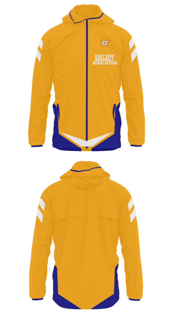 Windbreaker, East Side Baseball Association, Baseball, Teamtime, Team time, sublimation, custom sports apparel, team uniforms, spirit wear, spiritwear, sports uniforms, custom shirts, team store, custom team store, fundraiser sports, apparel fundraiser